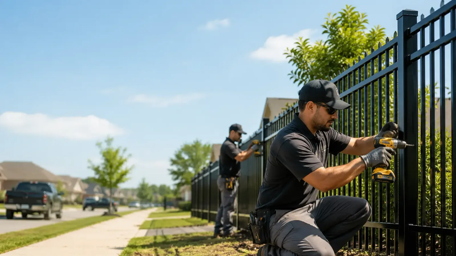 Metal Fence Installation in Sawyer, OK